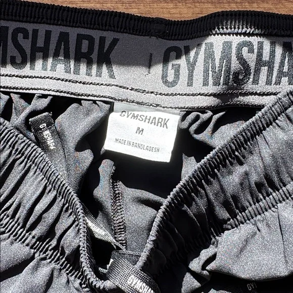 Gymshark Charcoal Athletic Men's Shorts - Picture 2 of 4